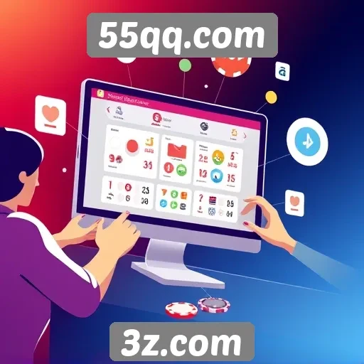 Funcionalidades interativas atraem usuários de 55qq.com