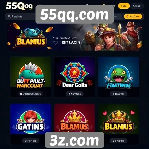 Principais jogos disponíveis no 55qq.com