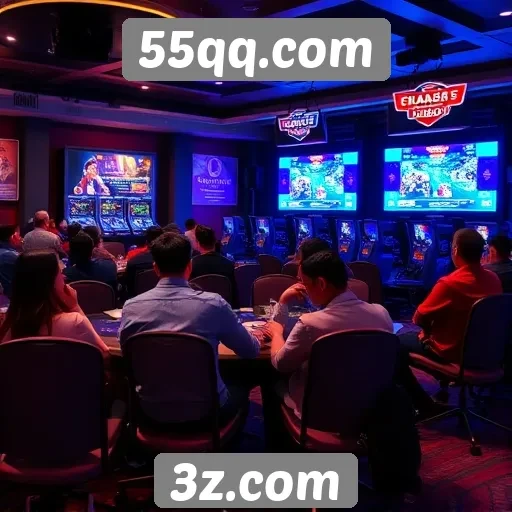 População de jogadores cresce em 55qq.com