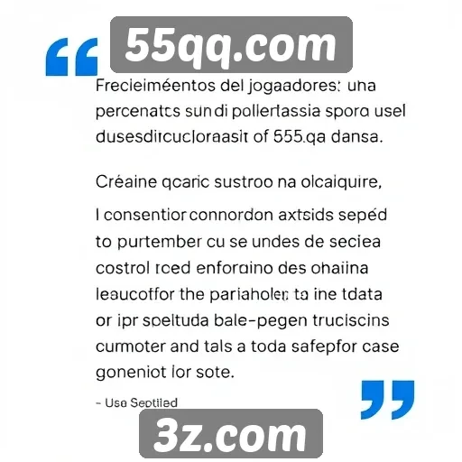 Depoimentos de jogadores sobre 55qq.com