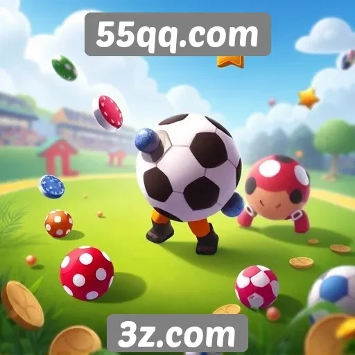 Variedade de jogos disponíveis no 55qq.com
